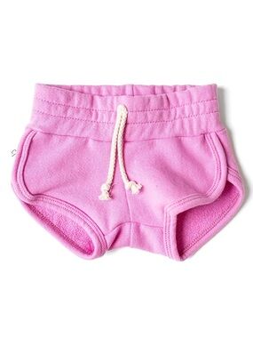 Childhoods Girls Disco Pink Retro Track Shorts with Elastic Waist - 5T